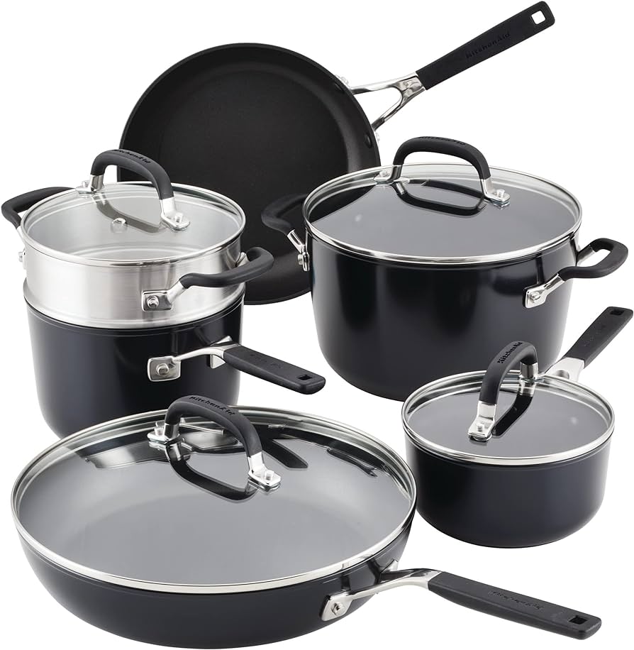 Kitchenaid 10 Piece Stainless Steel Cookware Set Reviews