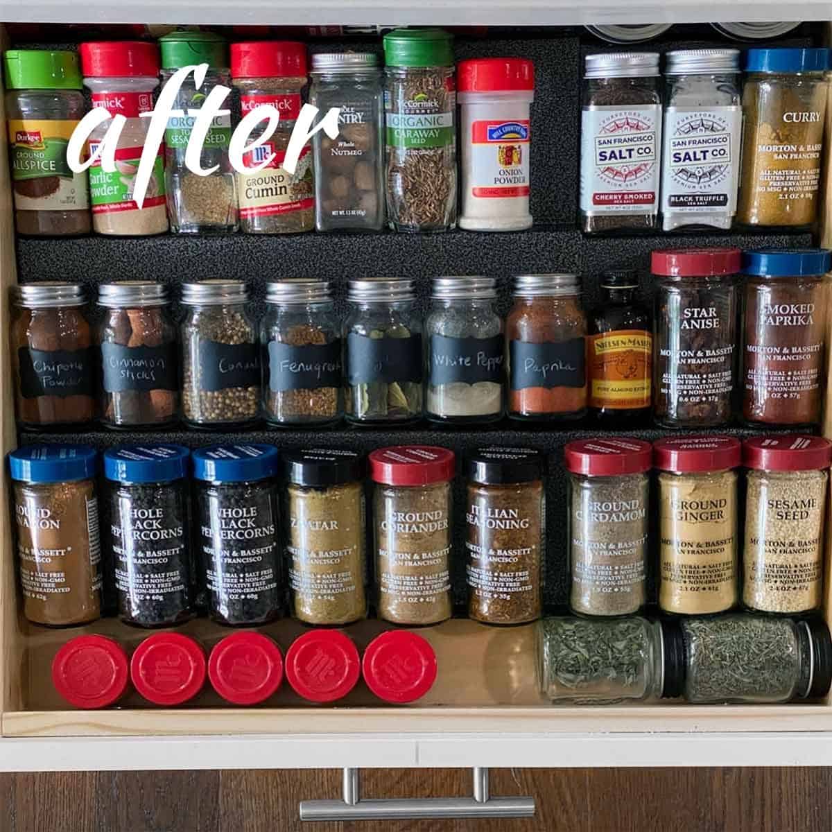 Spice Up Your Life (and Drawers!): DIY Custom Spice Organizers on a Budget