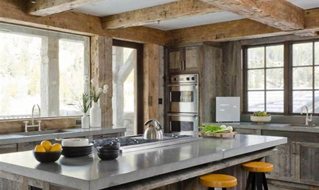 rustic kitchen islands