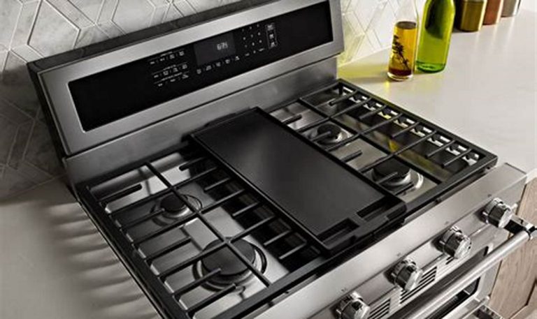 kitchen aid gas range