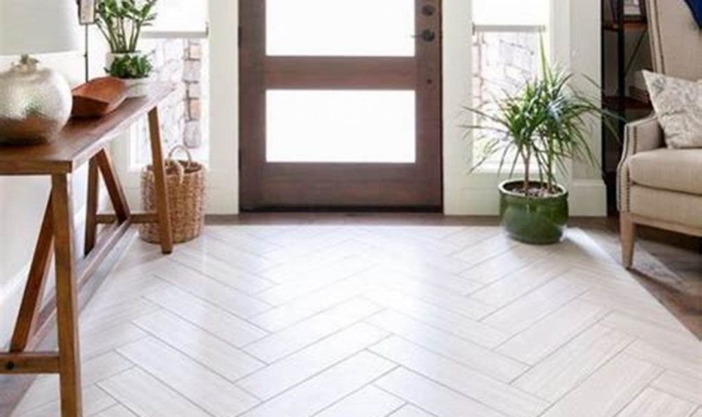 kitchen tile to wood floor transition ideas