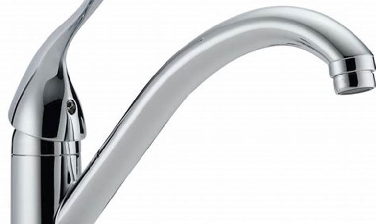 single hole kitchen faucet
