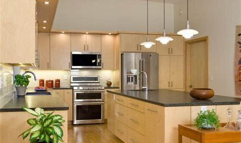 maple kitchen cabinets
