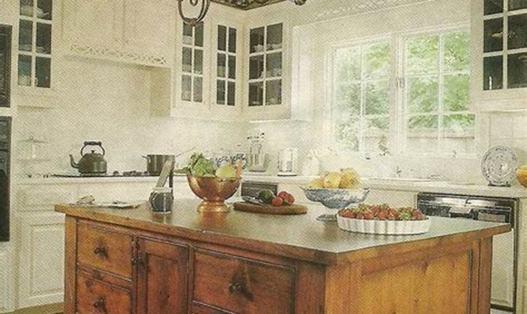 antique kitchen island