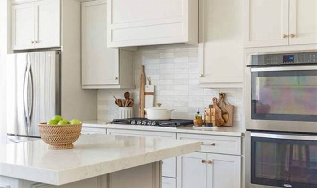 agreeable gray kitchen
