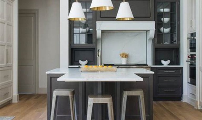 t shaped kitchen island