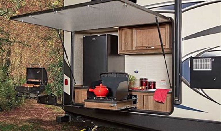 camper outdoor kitchen