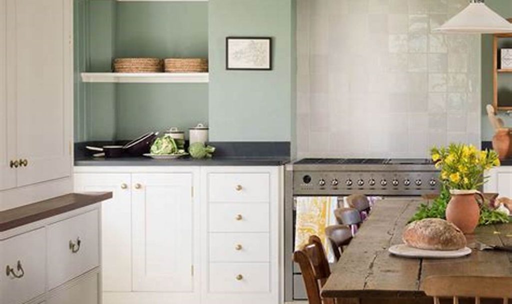 cream kitchen