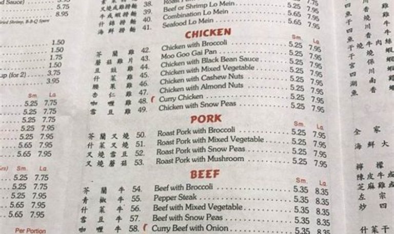 peking kitchen menu