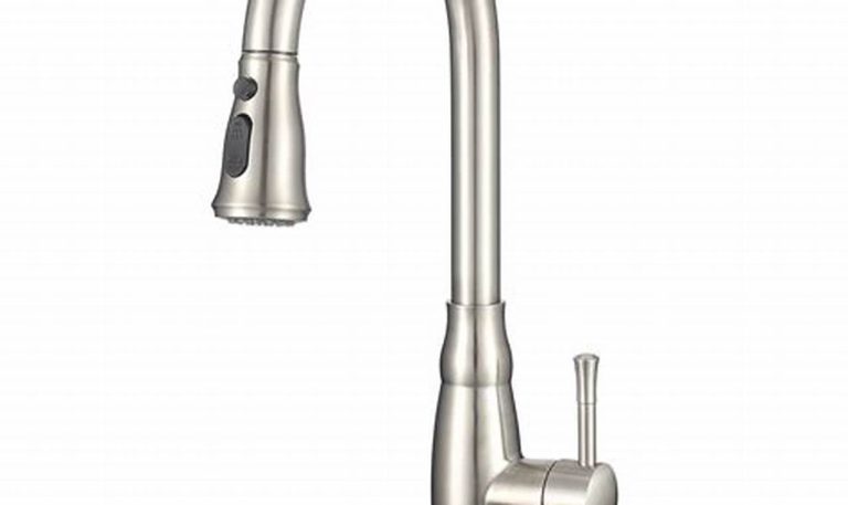 stainless kitchen faucet