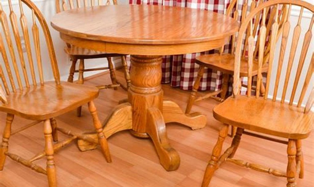 oak kitchen table
