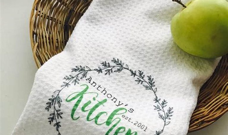 custom kitchen towels