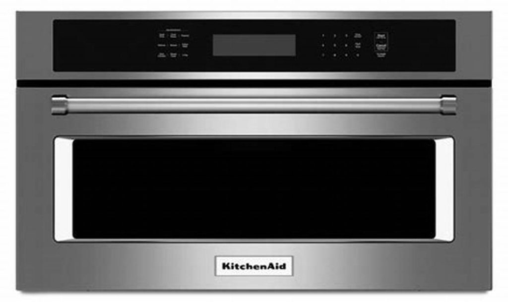 kitchen aid built in microwave