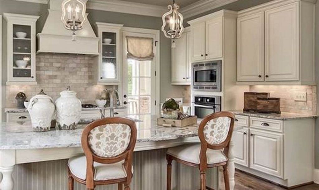 off white kitchen