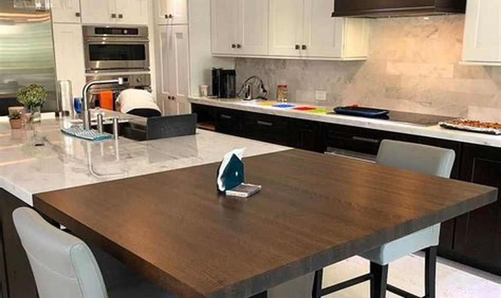 kitchen island extension