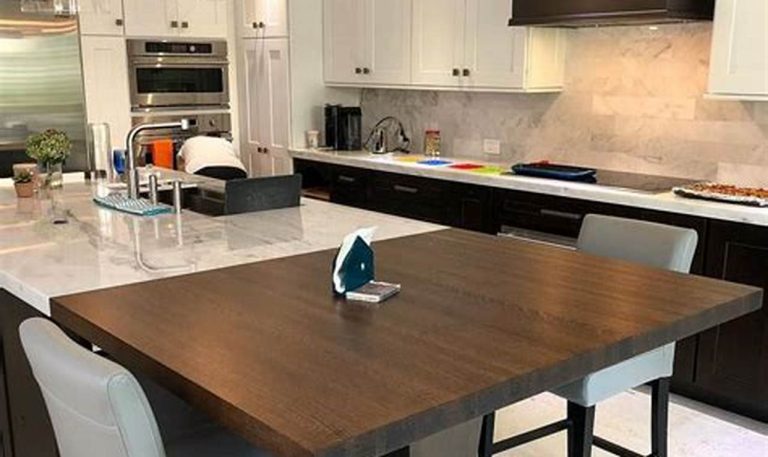 kitchen island extension