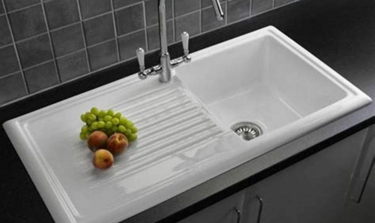 drainboard kitchen sink
