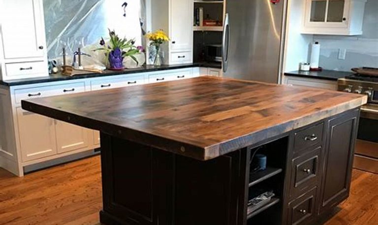 kitchen island top