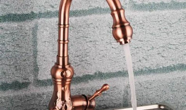 copper kitchen sink faucet