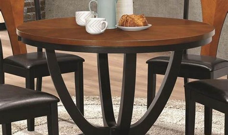 contemporary round kitchen tables