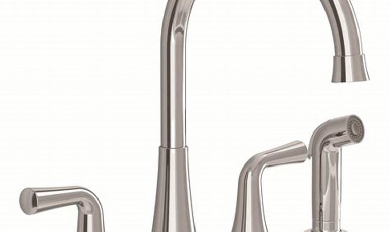 two handle kitchen faucet