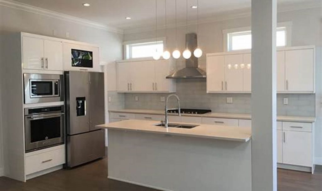 high gloss kitchen cabinets