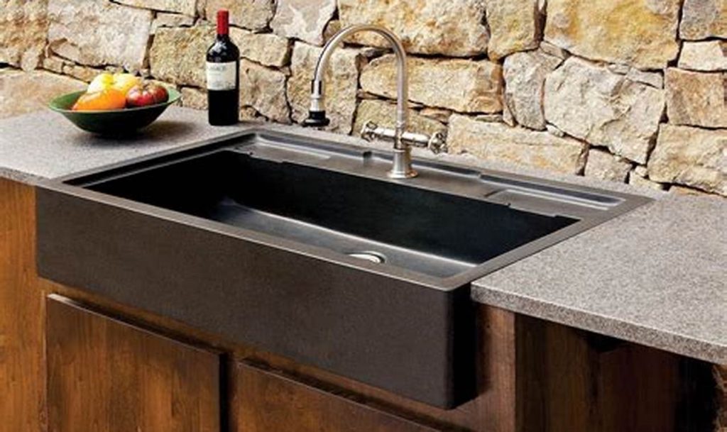 outdoor kitchen sinks