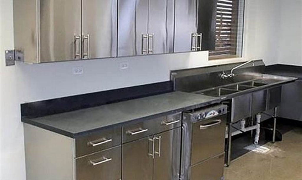 metal kitchen units