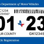 renovación de sticker de placas en texas