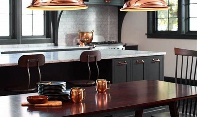 copper kitchen hardware