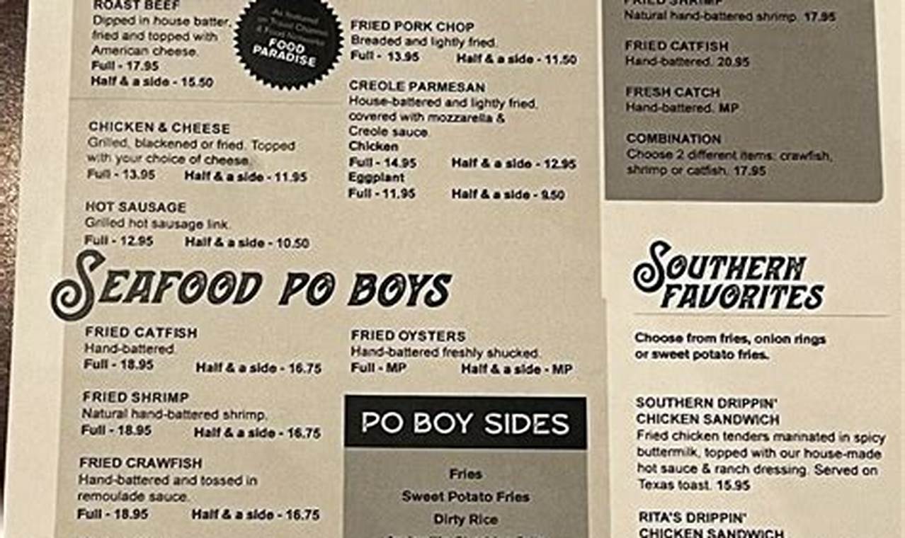 tibby's new orleans kitchen menu