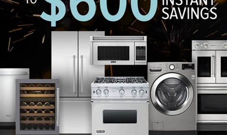 black friday sales on kitchen appliances