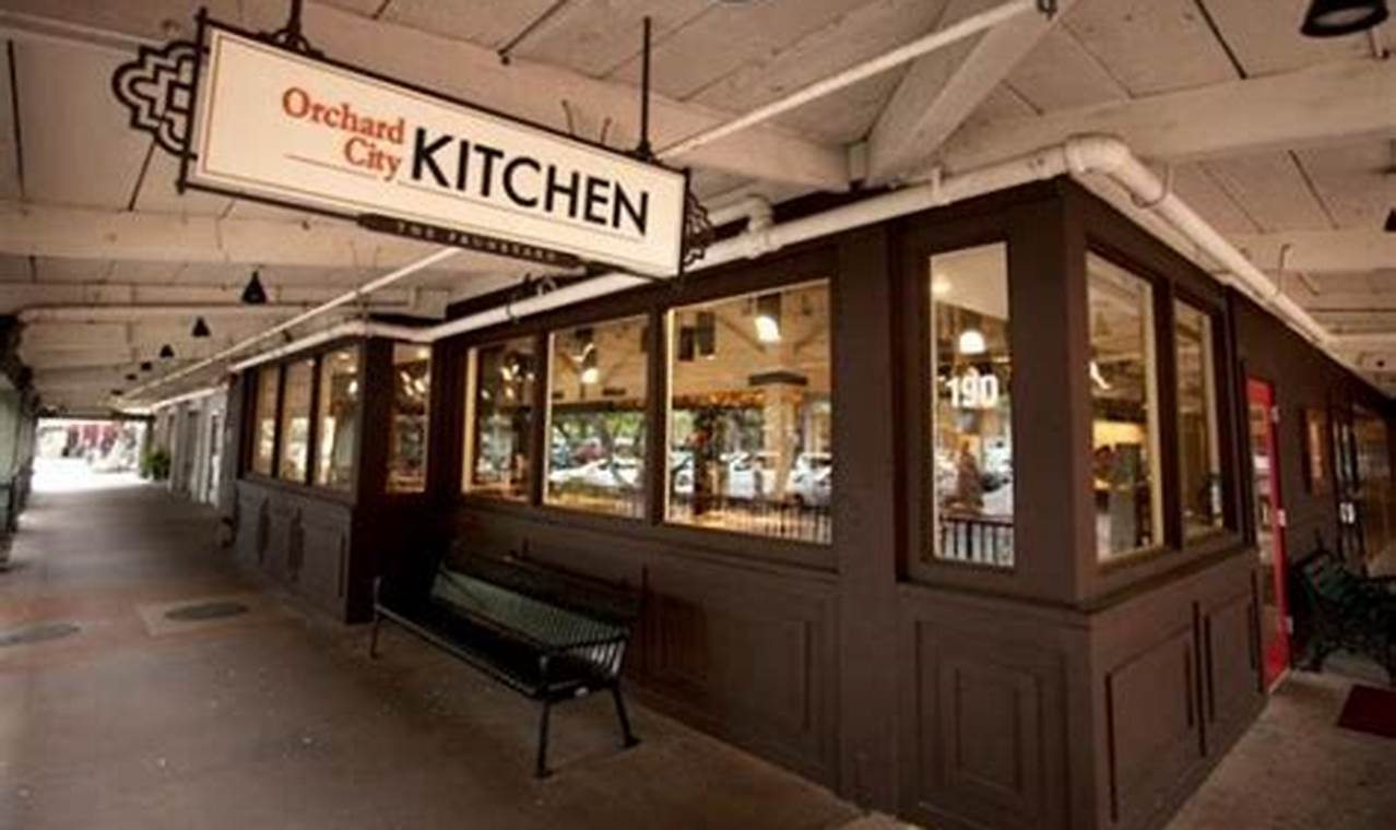 orchard city kitchen in campbell