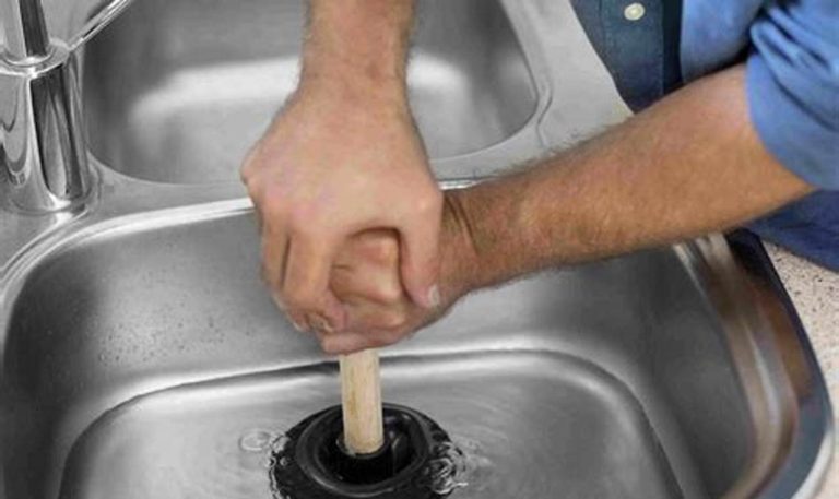 how to unplug a kitchen sink