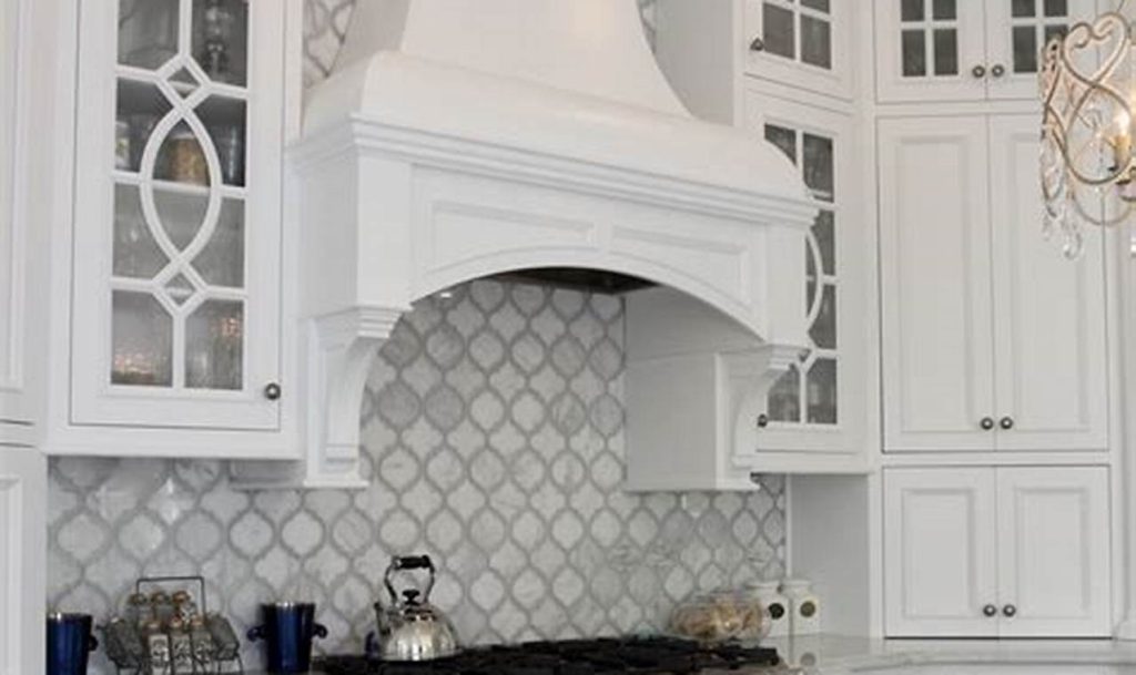 kitchen hood white