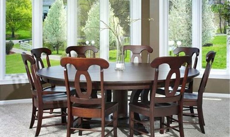 large round kitchen table