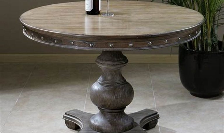 pedestal kitchen table round