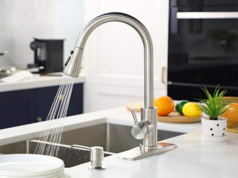 RV kitchen faucet