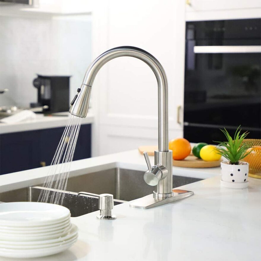 RV kitchen faucet