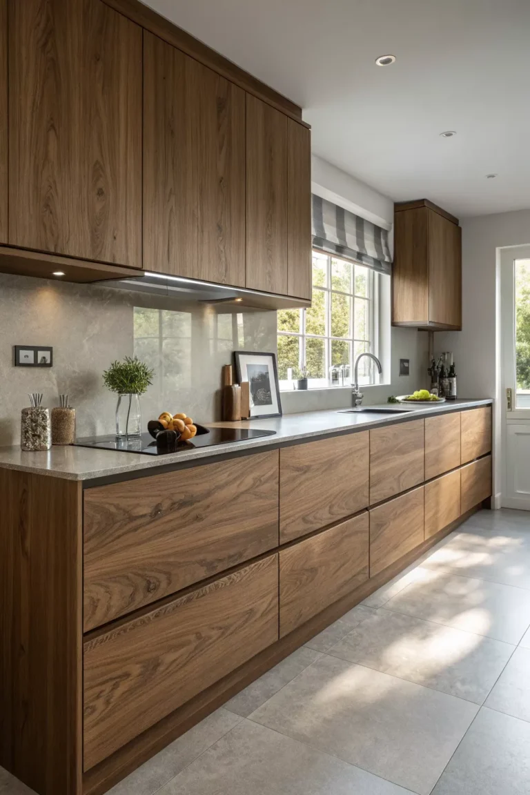 Walnut Kitchen Cabinets