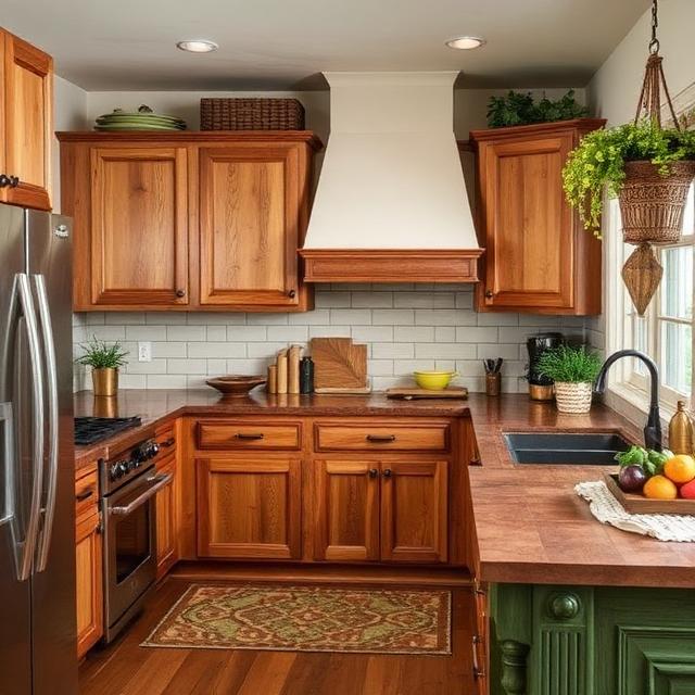 Rustic Kitchen Cabinets