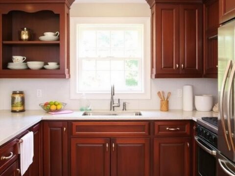 Cherry Kitchen Cabinets